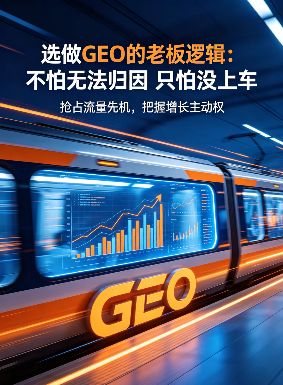 选做GEO的老板逻辑：不怕无法归因 只怕没上车