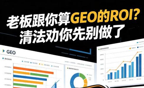 老板跟你算GEO的ROI？清法劝你先别做了