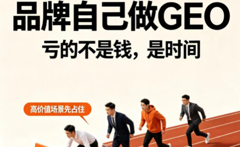 品牌自己做GEO亏的不是钱是时间因为竞对早就进场了