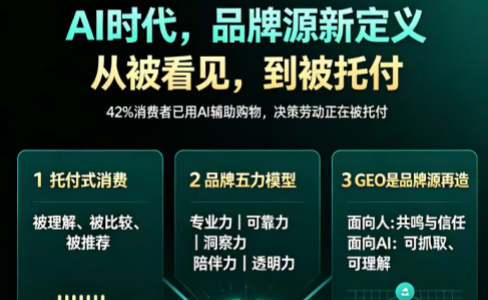 真品牌talk14期线下沙龙复盘｜清法GEO听了GSP金源点邓斐老师分享：AI时代品牌源全新定义与托付式增长逻辑